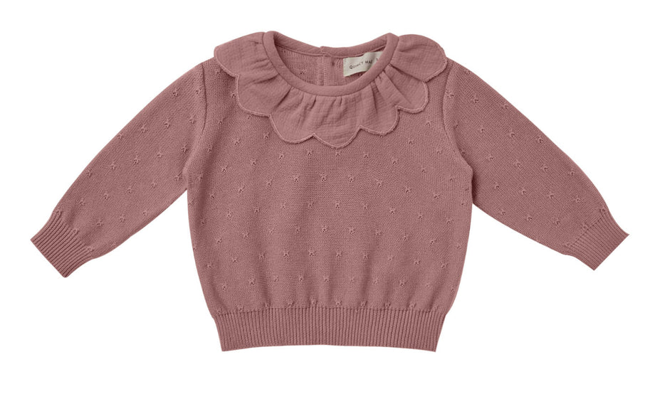 Fig Petal Knit Sweater – Addie Lou Blu