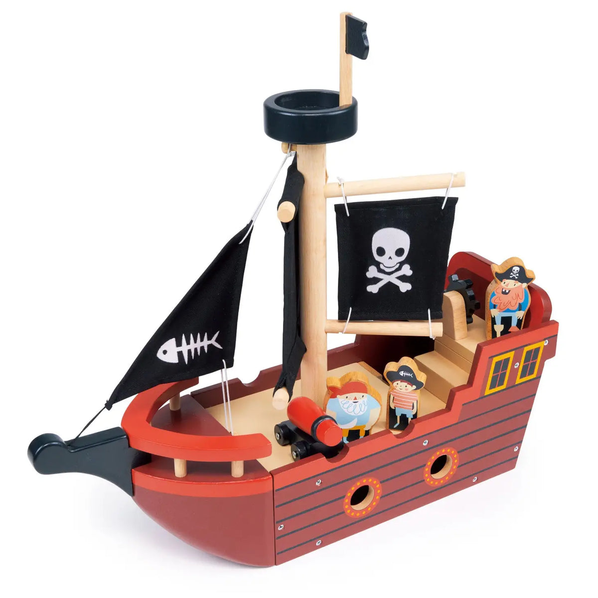 Fishbones Pirate Ship – Addie Lou Blu