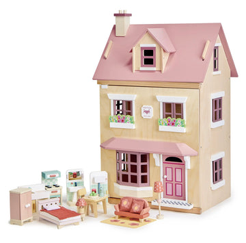 Wooden Doll House, Doll Houses & Accessories